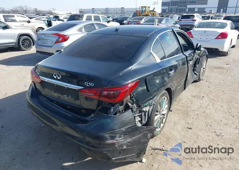 2022 Infiniti Q50 Luxe z USA, uszkodzony, nr VIN JN1EV7BP9NM311312